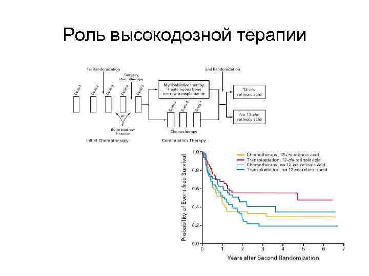 Роль высокодозной терапии 