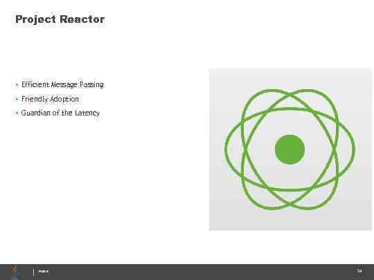 Project Reactor • Efficient Message Passing • Friendly Adoption • Guardian of the Latency