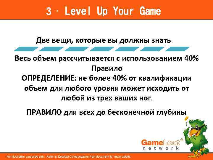 3 ⋅ Level Up Your Game Две вещи, которые вы должны знать Весь объем
