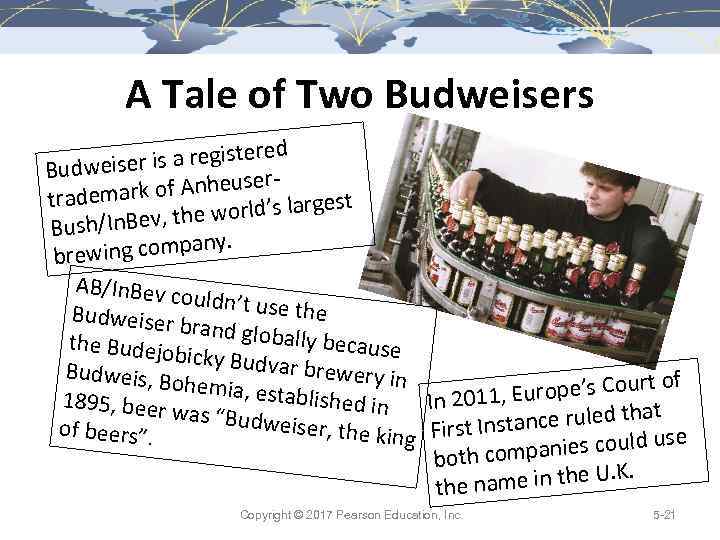 A Tale of Two Budweisers ered ser is a regist Budwei rrk of Anheuse