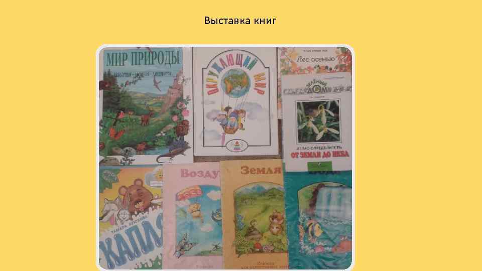 Выставка книг 