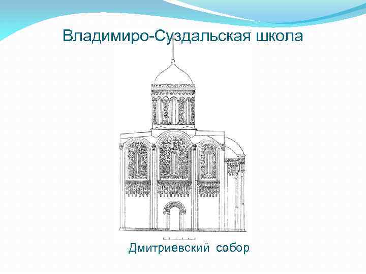 Владимиро-Суздальская школа Дмитриевский собор 