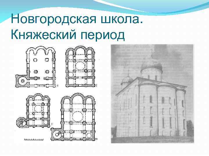Новгородская школа. Княжеский период 