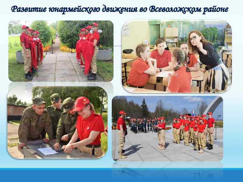 Развитие юнармейского движения во Всеволожском районе 