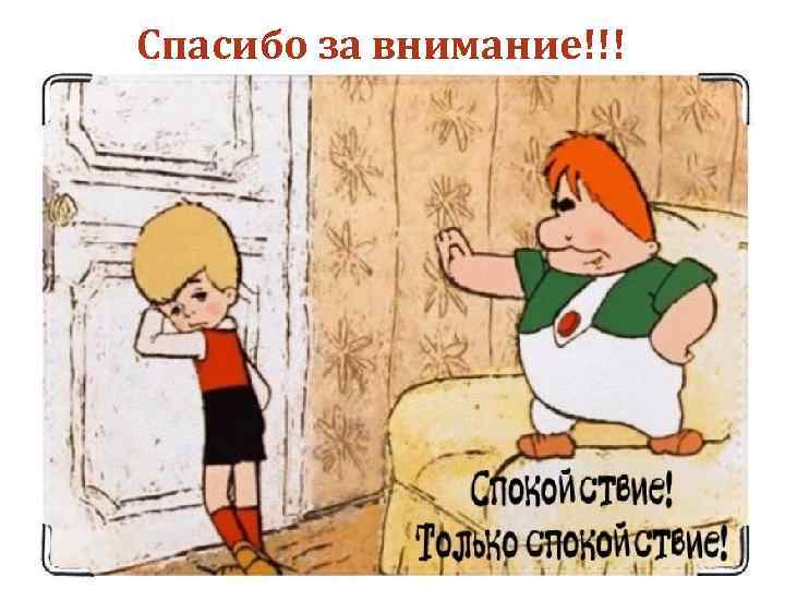 Спасибо за внимание!!! 