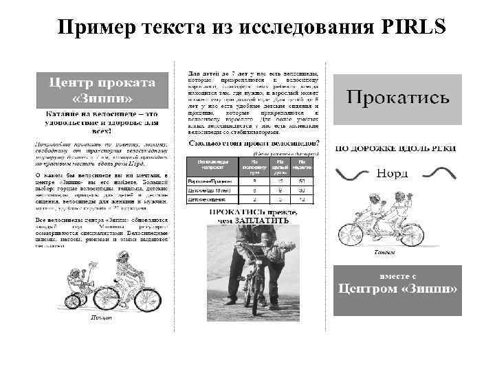 Пример текста из исследования PIRLS 