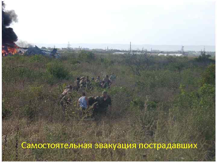 Самостоятельная эвакуация пострадавших 