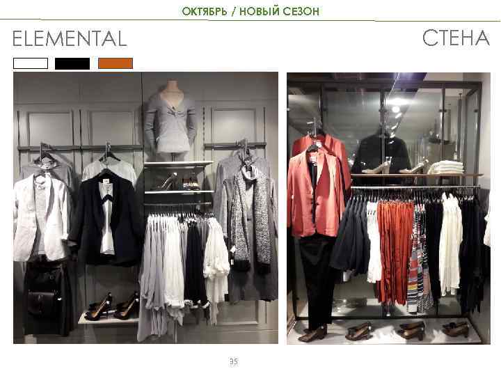 ОКТЯБРЬ / НОВЫЙ СЕЗОН СТЕНА ELEMENTAL 35 