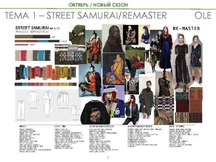 ОКТЯБРЬ / НОВЫЙ СЕЗОН ТЕМА 1 – STREET SAMURAI/REMASTER 7 OLE 