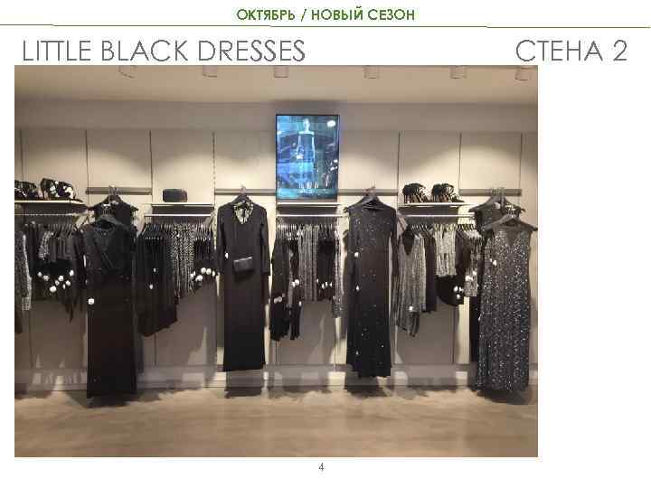 ОКТЯБРЬ / НОВЫЙ СЕЗОН LITTLE BLACK DRESSES СТЕНА 2 4 