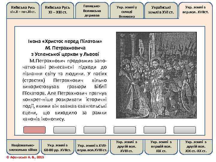 Київська Русь кін. Х – поч. ХІ ст. Київська Русь ХІ – ХІІІ ст.