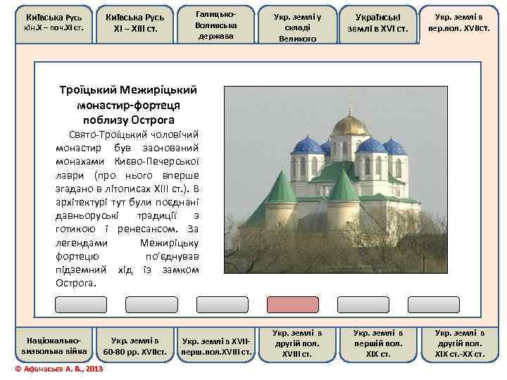 Київська Русь кін. Х – поч. ХІ ст. Київська Русь ХІ – ХІІІ ст.