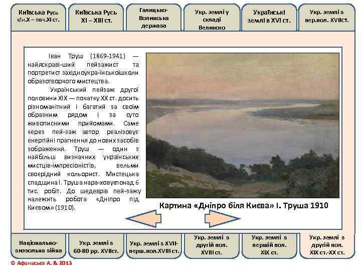 Київська Русь кін. Х – поч. ХІ ст. Київська Русь ХІ – ХІІІ ст.