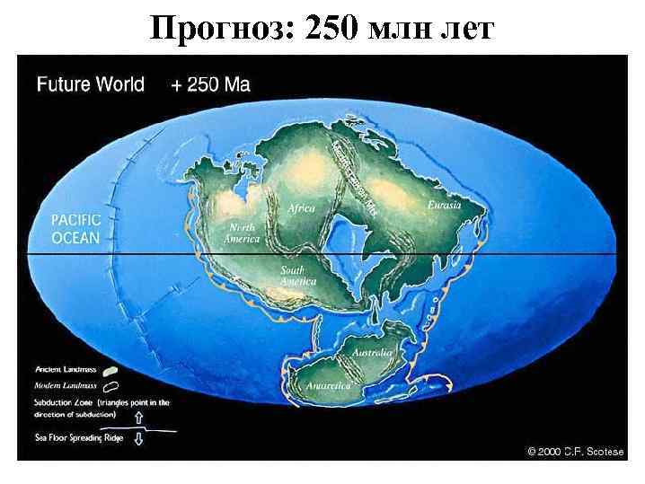 Прогноз: 250 млн лет 