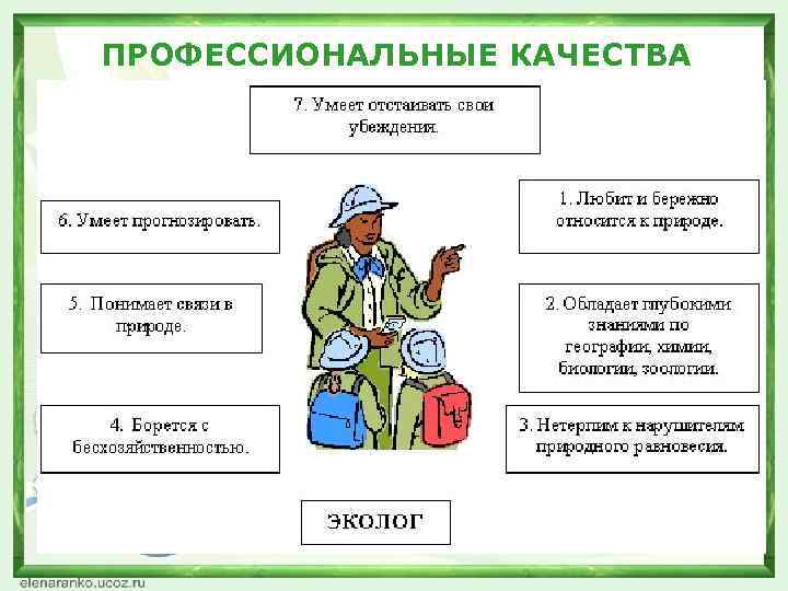 ПРОФЕССИОНАЛЬНЫЕ КАЧЕСТВА 