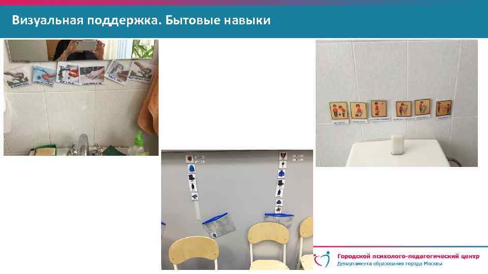 Визуальная поддержка. Бытовые навыки 