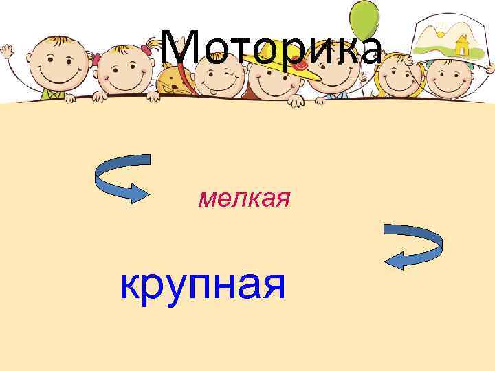  Моторика мелкая крупная 