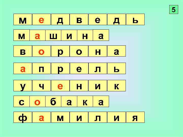 м 5 е д в е д ь м а ш и н а