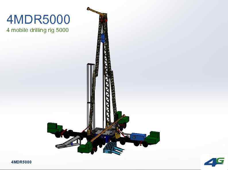 4 MDR 5000 4 mobile drilling rig 5000 4 MDR 5000 