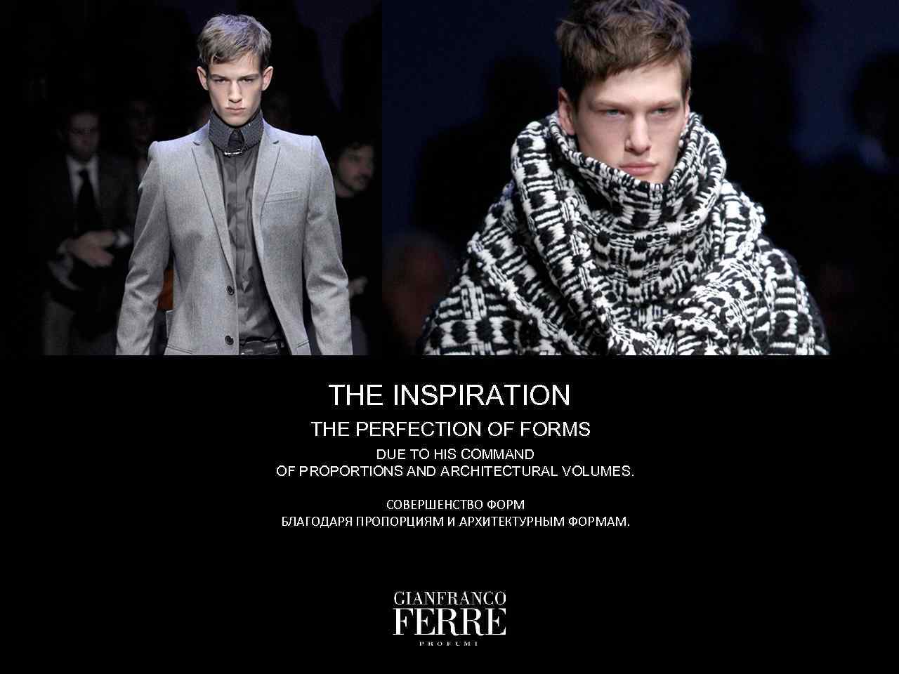 THE INSPIRATION THE PERFECTION OF FORMS DUE TO HIS COMMAND OF PROPORTIONS AND ARCHITECTURAL