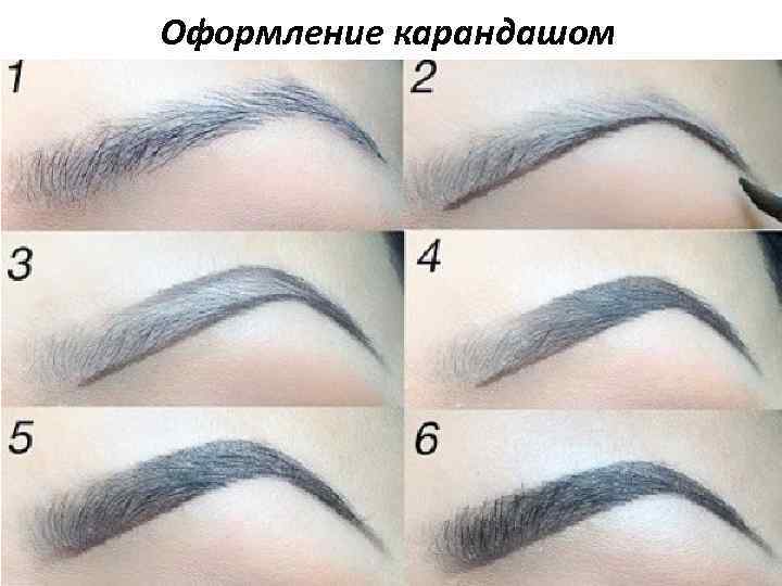 Оформление карандашом 