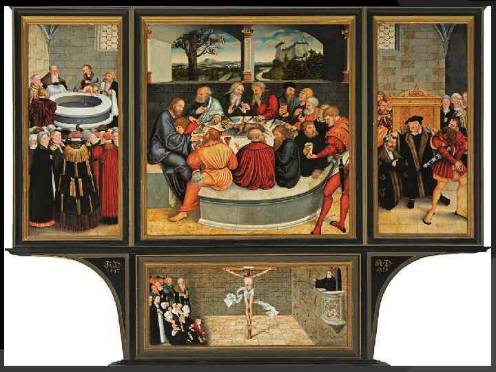 Der Reformationsaltar in Wittenberg 