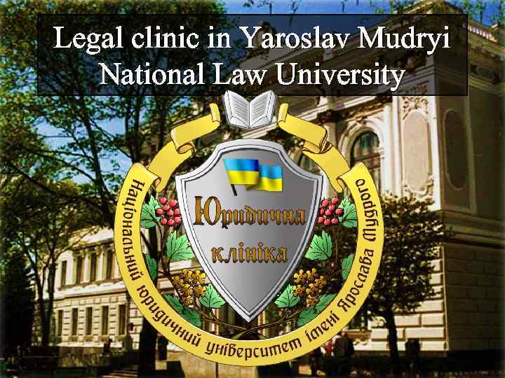 Legal clinic in Yaroslav Mudryi National Law University 