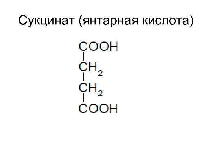 Сукцинат (янтарная кислота) 