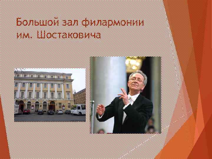 Большой зал филармонии им. Шостаковича 