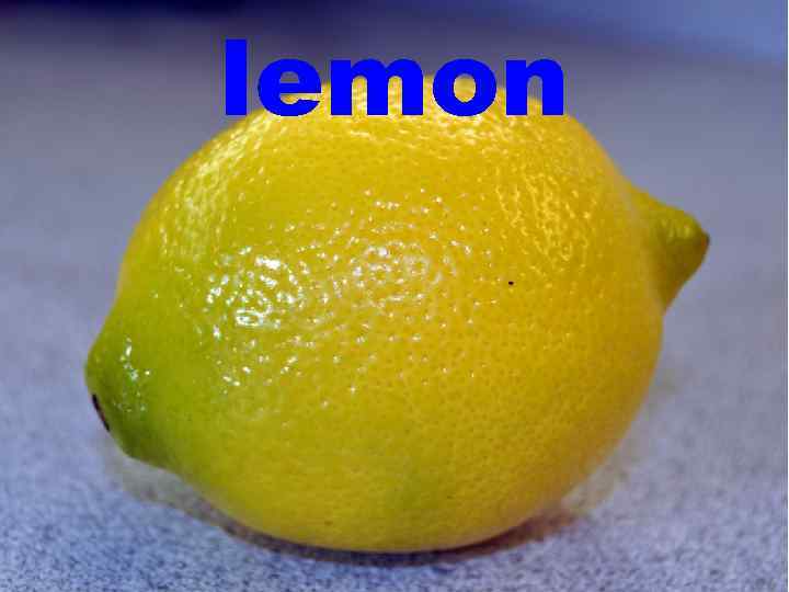 lemon 