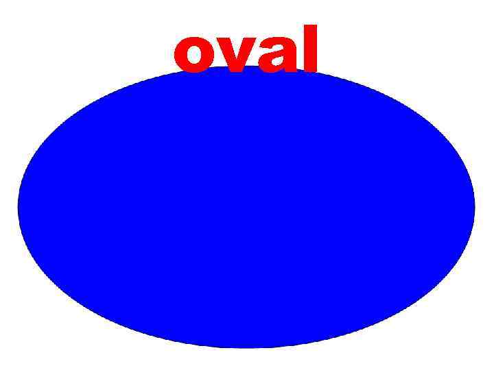 oval 