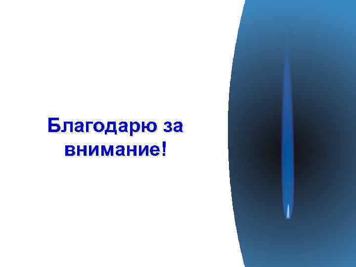 Благодарю за внимание! 
