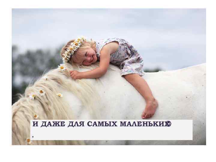 И ДАЖЕ ДЛЯ САМЫХ МАЛЕНЬКИХ 6 