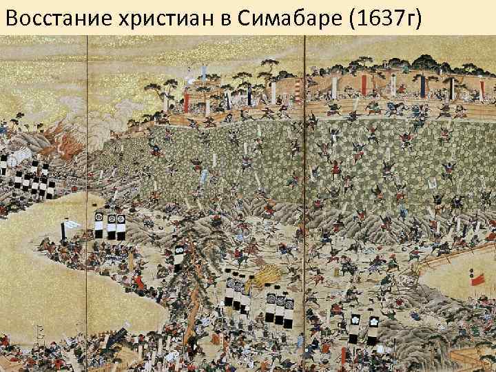 Восстание христиан в Симабаре (1637 г) 