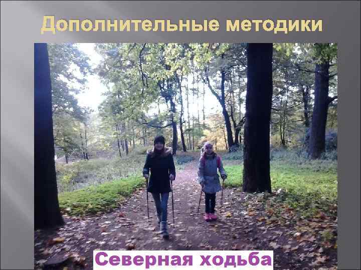 Дополнительные методики 