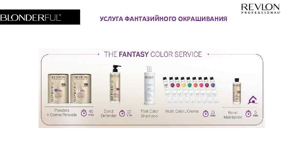 УСЛУГА ФАНТАЗИЙНОГО ОКРАШИВАНИЯ 