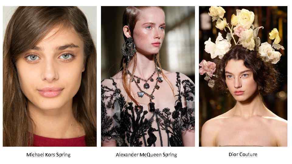 Michael Kors Spring Alexander Mc. Queen Spring Dior Couture 