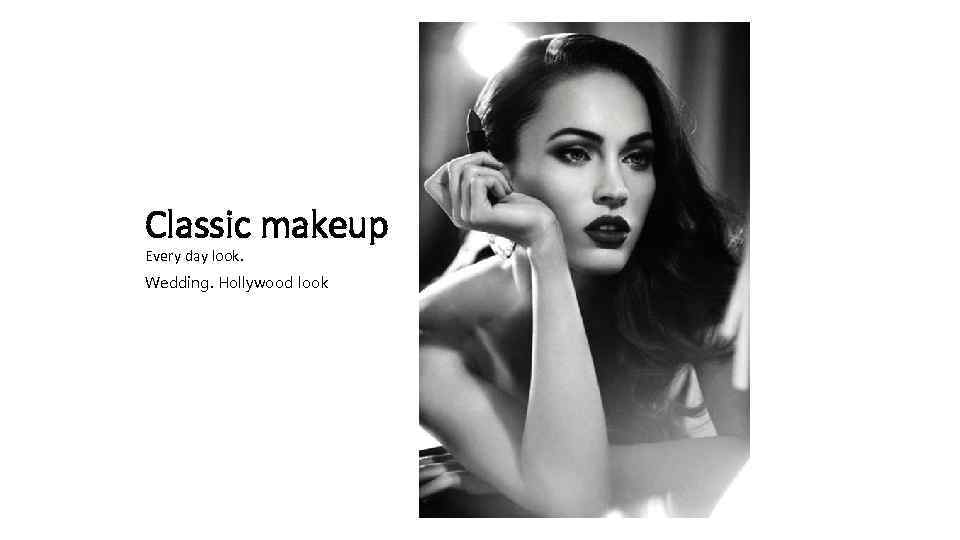 Classic makeup Every day look. Wedding. Hollywood look 