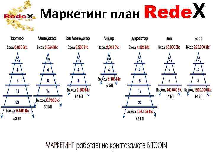  Маркетинг план Rede X 