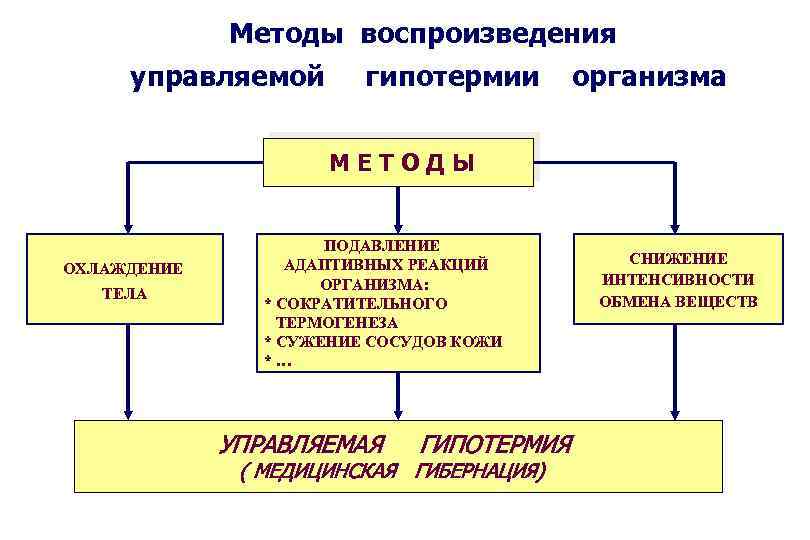 Схема нарушение теплового баланса