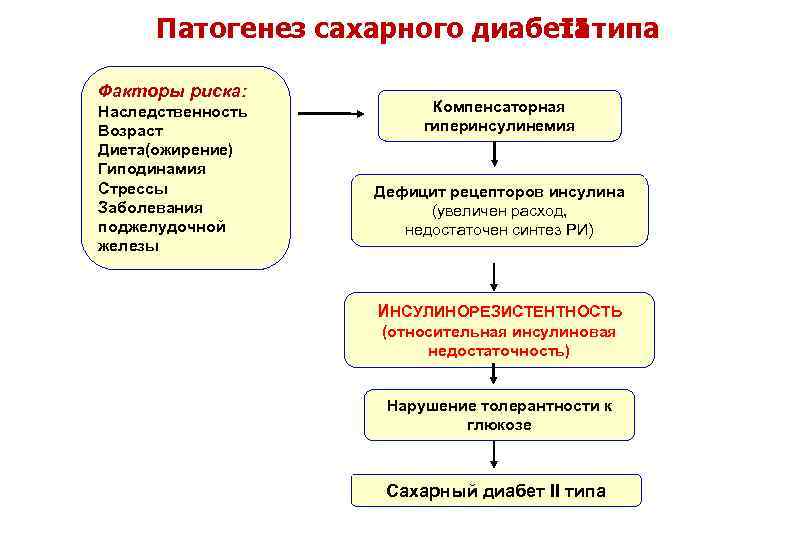 Сахарный диабет классификация патогенез диагностика. Механизм развития сахарного диабета 2 типа. Механизм развития сахарного диабета 2 типа схема. Патогенез сахарного диабета 2 типа схема. Патогенез СД 2 типа у детей.