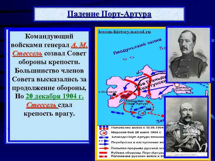 Падение Порт-Артура ВКомандующий ответ японцы активизировали свои войсками генерал А. М. действия в созвал