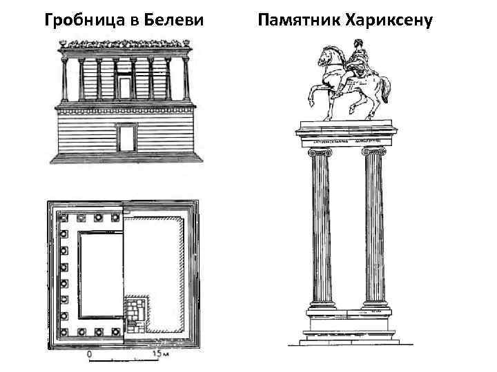 Гробница в Белеви Памятник Хариксену 