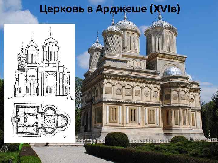 Церковь в Арджеше (ХVIв) 