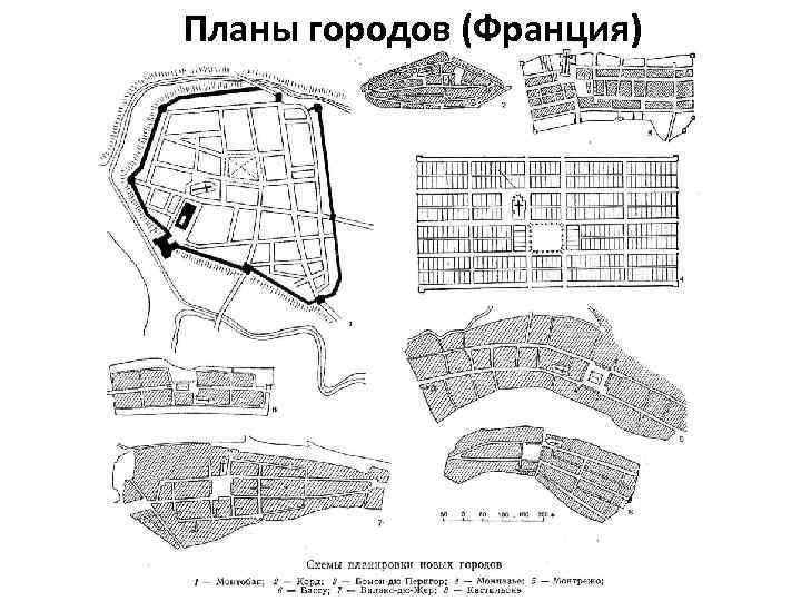 Планы городов (Франция) 