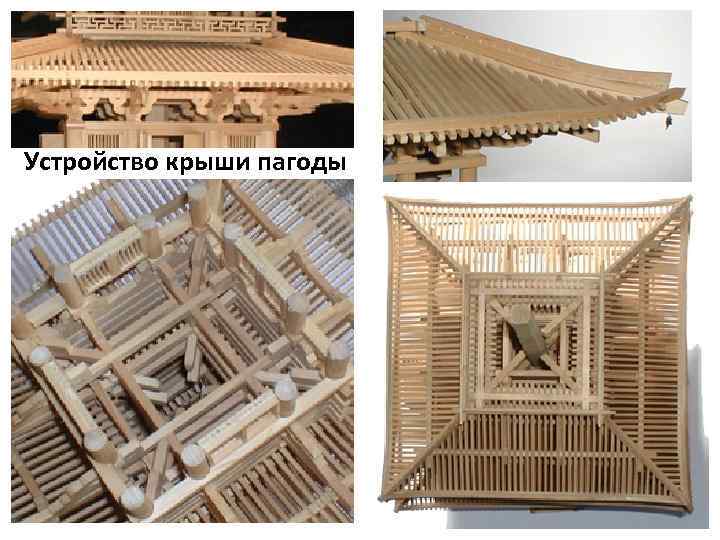 Устройство крыши пагоды 