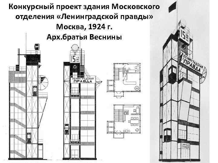 Братья веснины проекты