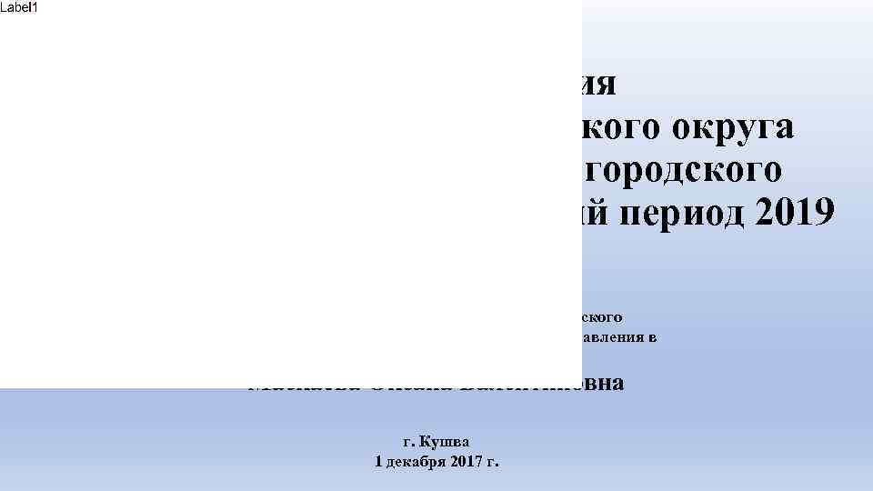 Решение думы городского округа самара о бюджете на 2020 год