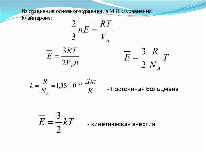 Молекулярная физика видеоурок