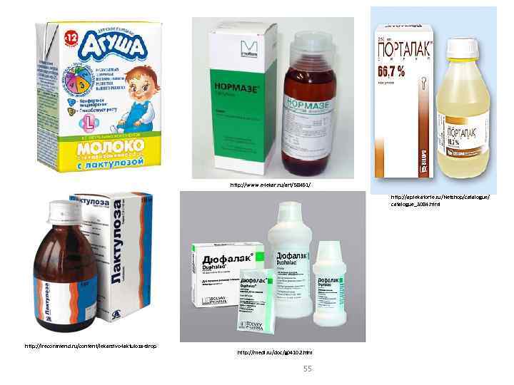 http: //www. e-lekar. ru/art/58451/ http: //aptekaforte. ru/Netshop/catalogue/ catalogue_3084. html http: //irecommend. ru/content/lekarstvo-laktuloza-sirop http: //medi.
